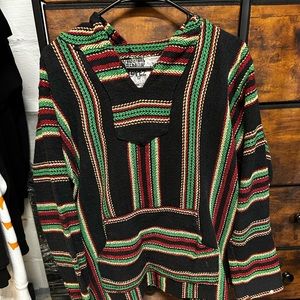 colorful baja hoodie